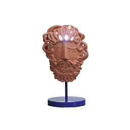 SE11528 Seletti MAGNA GRAECIA настольная лампа из терракоты в форме головы медузы