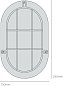 Уличный настенно-потолочный светильник Original BTC Oval Aluminium Bulkhead 7003 — фото 1