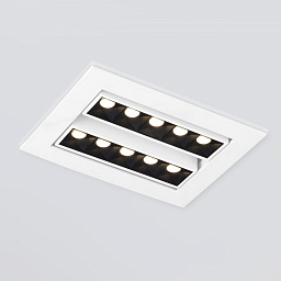 a052482 Elektrostandard Tekki встраиваемый потолочный линейный светильник с двумя рядами точечных источников света