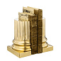 110484 Bookend Pillar polished brass set of 2 держатель для книг Eichholtz