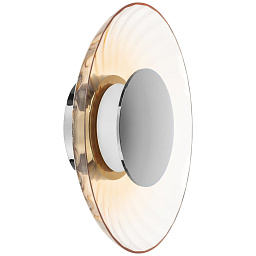 809023 Lightstar Celesta потолочный светильник с рифленым плафоном теплого оттенка