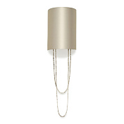 Large Pendolino Wall Light Nickel Porta Romana