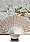 1001936 Lladro Japanese Traditions фарфоровый декоративный веер на подставке — фото 1