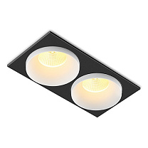 Потолочные светодиодные светильники Led technology CITY L 22.30 W 2FW NO DIM белый + черный
