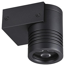 6648/6WL3 Odeon Light Stima уличный настенный светильник направленного света чёрный IP67