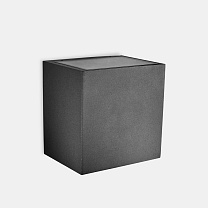 Wall fixture IP65 Afrodita Tech Small Double Emission LED 12W 4000K Urban grey 360lm