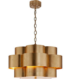 ARN5306G Visual Comfort Arabelle подвесной светильник с многоуровневым корпусом из позолоченного металла