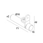 MIKALINE - FIXATION SPACER FLEX SET B черный Delta Light ILP — фото 1