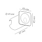 Настенный светильник STEP 1.30 W Led Technology — фото 1
