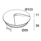 213 47 112 A Delta Light LOGIC F1 Утопленный точечный светильник — фото 2
