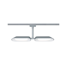 95469 Paulmann urail lights трековый светильник с двойной головкой для однофазного шинопровода