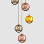 Pick-n-Mix Ball Standard - Diamond, Warm, 5 Drop Cluster подвесной светильник, Rothschild & Bickers — фото 2