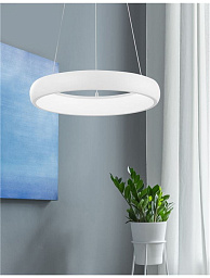 8105618 Nova Luce Albi подвесной светильник с кольцевым корпусом и рассеивателем из матового акрила