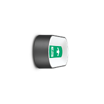 Ross 280 Emergenza LED 3K 9W Corten Em.