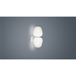 FN24400532_10 Foscarini Rituals настенный светильник с парными плафонами цилиндрической формы