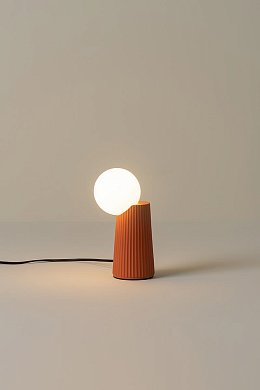 Настольная лампа Milan Iluminacion Land 23, терракота