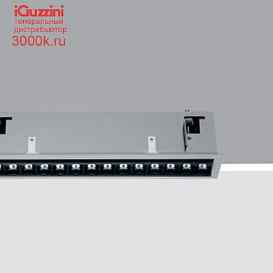 EK96 Laser Blade iGuzzini Adjustable 15 - cell Recessed frame - LED Neutral white - DALI dimmable power supply - Beam 48°