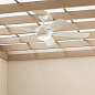 56" Tranquil LED Weather+ Outdoor Ceiling Fan White уличная люстра-вентилятор 310130WH Kichler