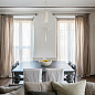 SE612AMINT Karman Cell D57 linen SP люстра дизайнерская белый; полированный бронзовый — фото 2