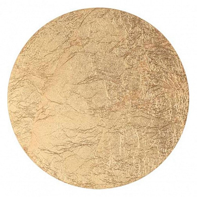 потолочный светильник круглой формы с золотым покрытием