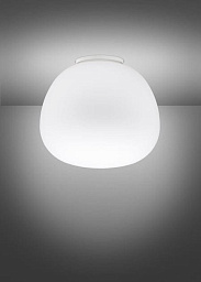 F07E05 E27 Fabbian Lumi настенно-потолочный светильник с круглым матовым плафоном