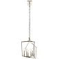 Abbotswell 8 Light Linear Chandelier Polished Nickel люстра 43494PN Kichler — фото 1