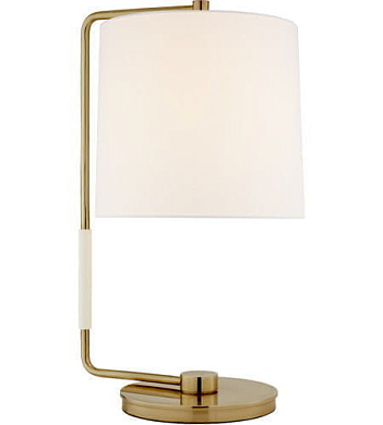 Swing Visual Comfort настольная лампа мягкая латунь BBL3070SB-L