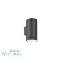 TAIO ROUND IP65 WALL SURFACE 2.0 LED 2X 10.5W CRI90 3000K ANTHRACITE GREY Wever Ducre