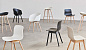 AA012-D168-AA51 Hay About A Stool Барный стул AAS 32 2.0, 75 см, лакированный дуб / /черный — фото 1