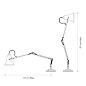 Original 1227 Desk Lamp Sage Green Anglepoise, настольная лампа — фото 8