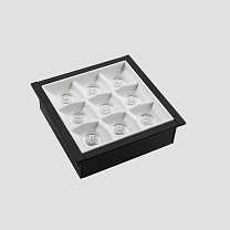 Downlight Bento Standard Square Trim 18.3W 3000K CRI 90 33.8º Black IP23 1378lm