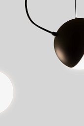 Подвесной светильник Milan Iluminacion Half 25, черный