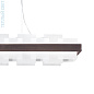Kolarz Rettangolo 6040.80160/W люстра brunito brushed белый длина 155cm мин. высота 29cm макс. высота 262cm 1 лампа led — фото 2