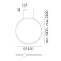 1994010APP Artemide Discovery подвесной светильник — фото 8