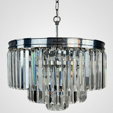 40,1539 подвесной светильник Imperiumloft Odeon clear glass fringe 3