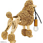 54552 Настольная лампа Animal Poodle Gold 32см Kare Design