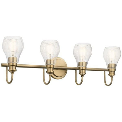 Greenbrier 4 Light Vanity Light Classic Bronze настенный светильник 45393CLZ Kichler