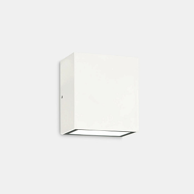 321691 Ideal Lux ARGO AP1 BIANCO 4000K уличный настенный светильник белый