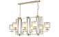 Люстра Crystal Lux NICOLAS SP8 L1000 GOLD/WHITE — фото 3