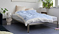 Connect Bed Стальная односпальная кровать Hay — фото 3