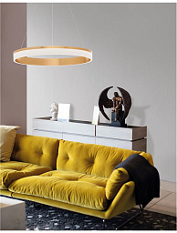 9818481 Nova Luce Courtez подвесной светильник с кольцевым корпусом из металла