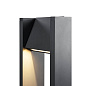 1003001 SLV QUAD POLE FL 3000K anthracite уличный стоечный светильник — фото 4