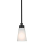 Erma 4.25" 1 Light Mini Pendant Black подвесной светильник 52444BK Kichler — фото 3
