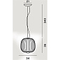 FN2640372-1010 Foscarini SPOKES 2 Пиккола Сусп. Подвесной светильник 10M — фото 1