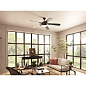 60" Humble 5 Blade LED Indoor Ceiling Fan Character Bronze люстра-вентилятор 300415CHZ Kichler — фото 3