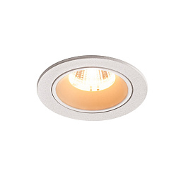 встраиваемый потолочный светильник белый с отражателем LED 2700K