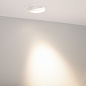 Поворотный встраиваемый светильник Arlight MS-VORTEX-BUILT-R135-30W — фото 7