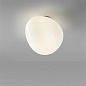 FN168035E_10 Foscarini Gregg Midi AP PL настенно-потолочный светильник из выдувного стекла сатиновый белый — фото 1