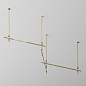 TRX154-111BS Maytoni Busbar trunkings Flarity Шинопровод накладной/подвесной Латунь — фото 4
