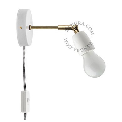 Настенный светильник Zangra Pure Porcelain 036.026 с выключателем